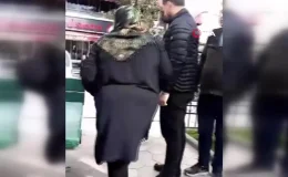Eşini yeni kaybeden kadın, kendisini rahatsız eden adamı evire çevire böyle dövdü